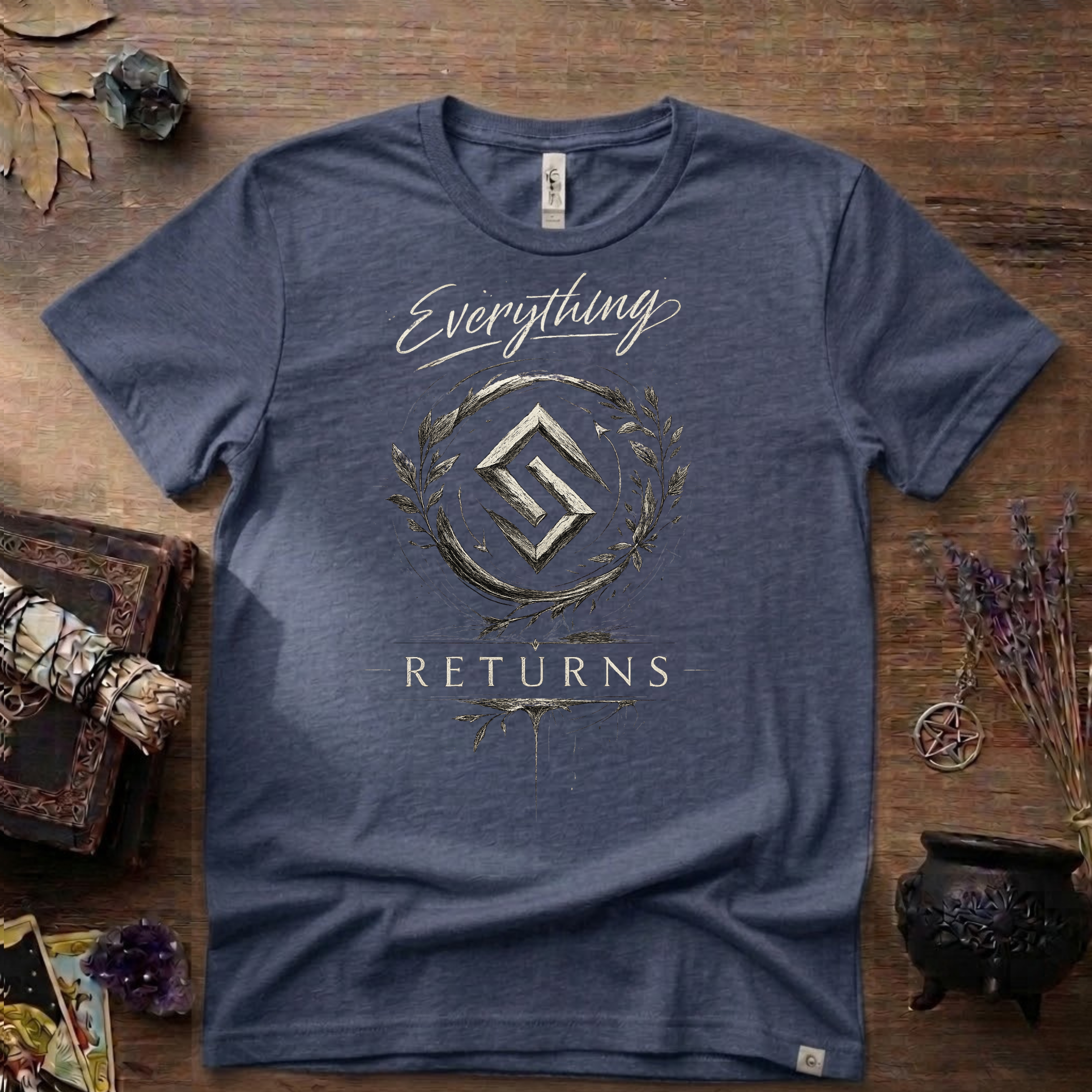 Jera Rune "Everything Returns" T-Shirt