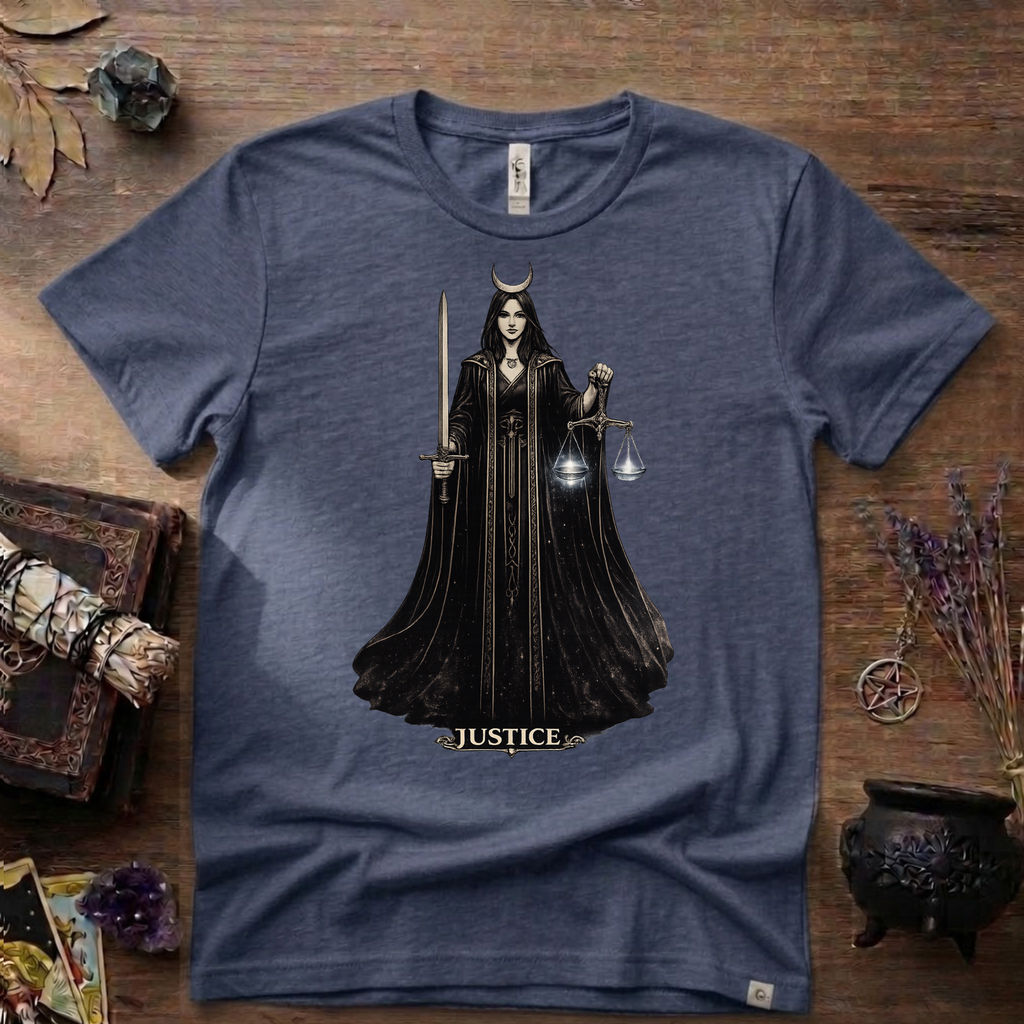 Tarot T-Shirt — Justice