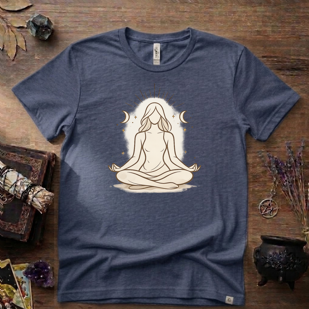 Witchy T-Shirt — "Meditation Witch"