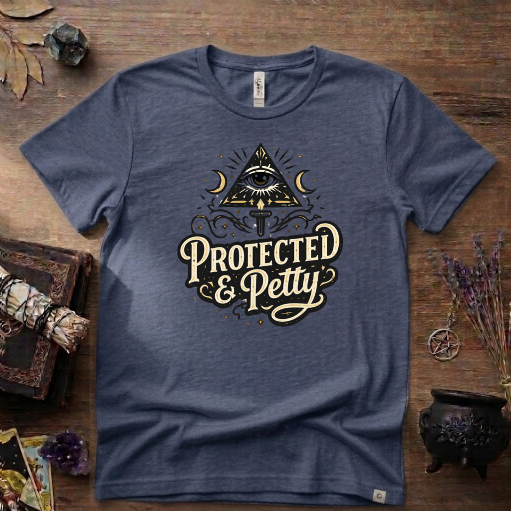 Witchy T-Shirt — "Protected and Petty"