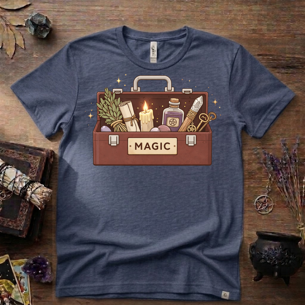 Witchy T-Shirt — "Magic Toolbox"