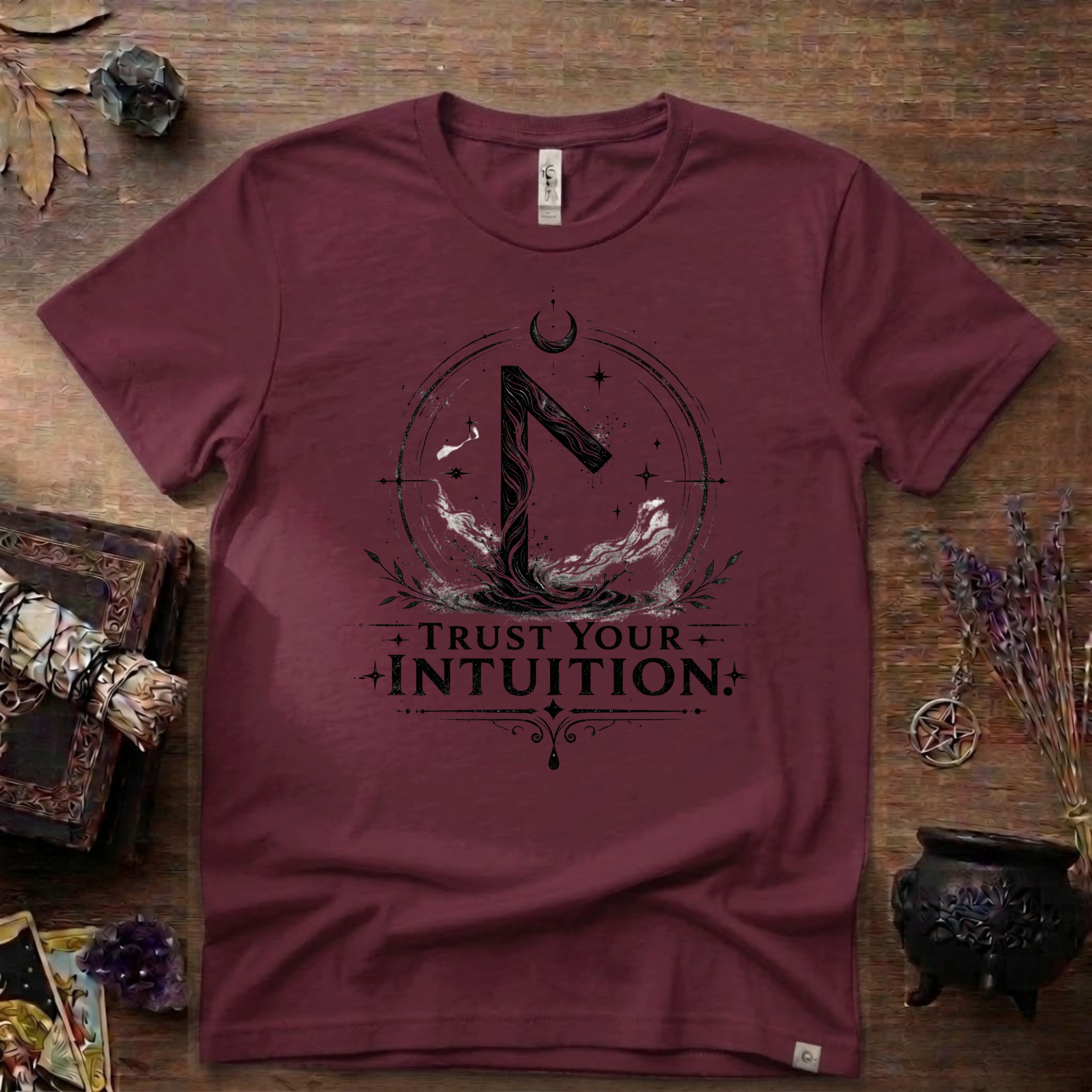 Laguz Rune "Trust Your Intuition" T-Shirt