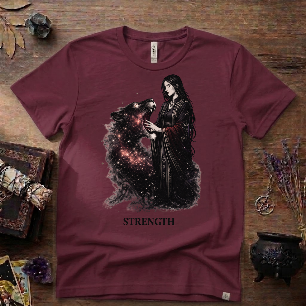 Tarot T-Shirt — Strength