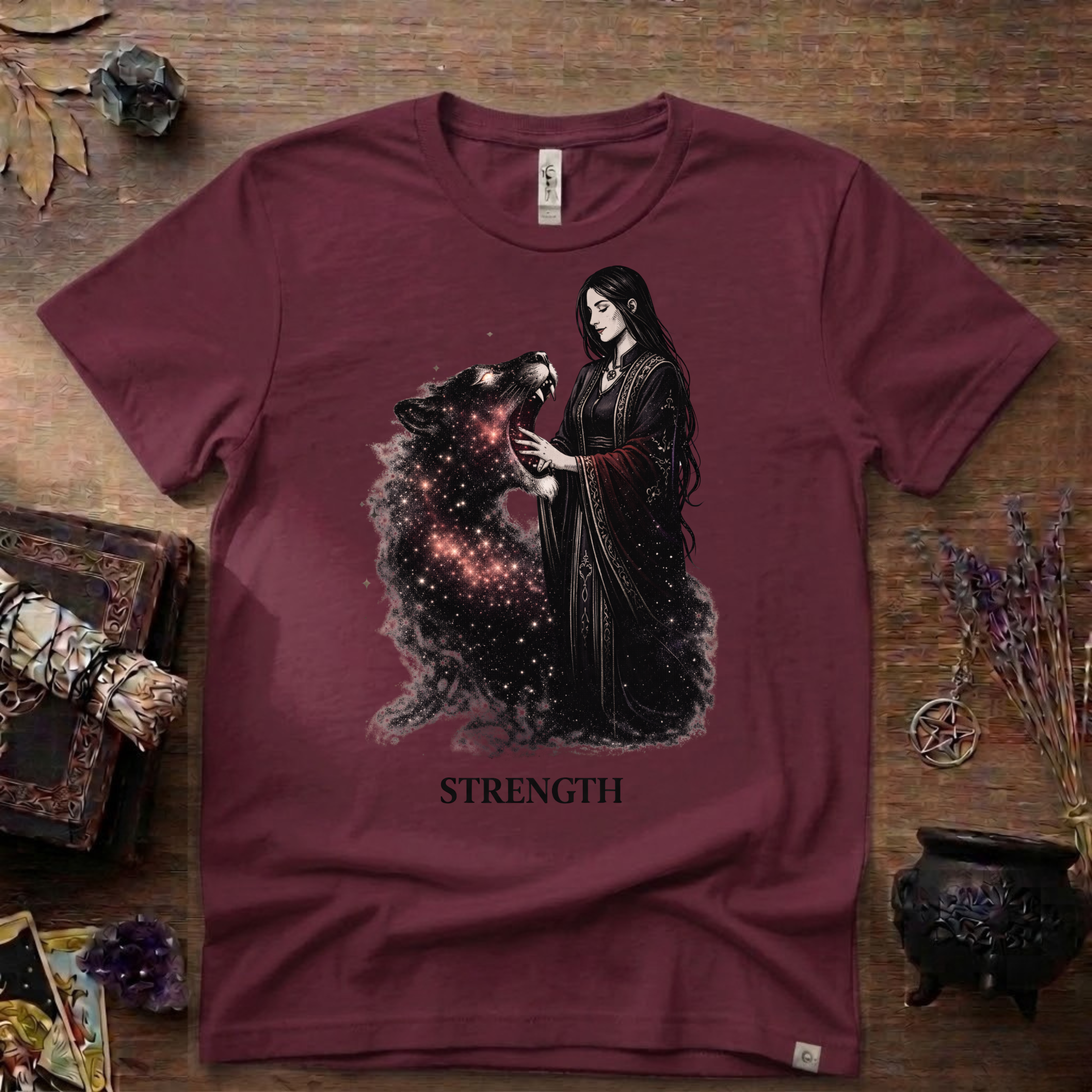 Tarot T-Shirt — Strength