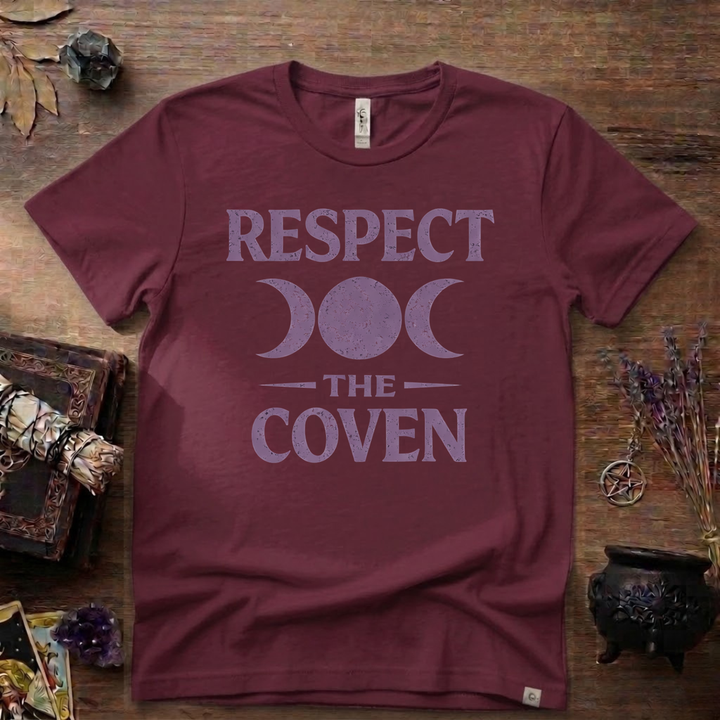 Witchy T-Shirt — "Respect the Coven"