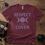 Witchy T-Shirt — "Respect the Coven"