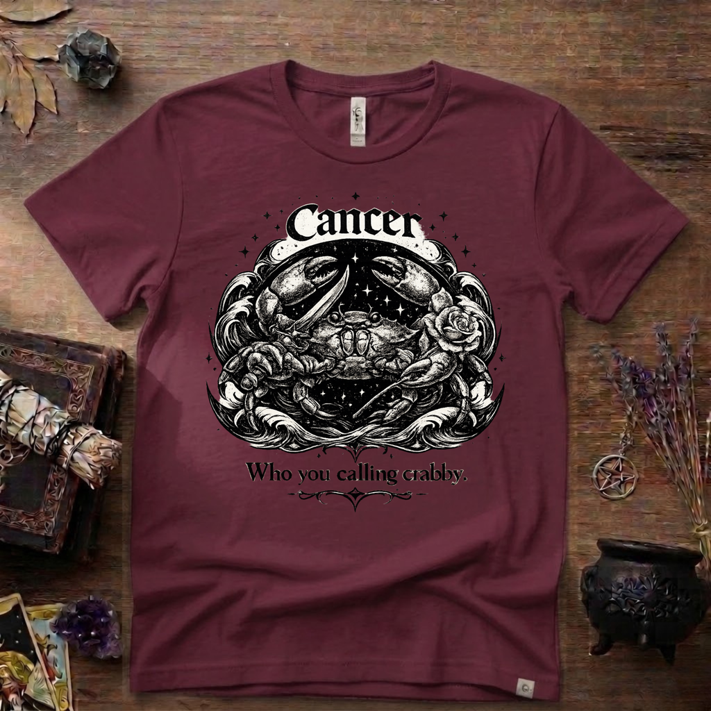Cancer Zodiac 'Who You Callin' Crabby' T-Shirt