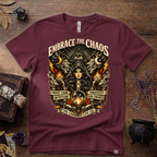 Witchy Tee "Embrace the Chaos" Graphic T-Shirt The Charmed Life Co. Logo