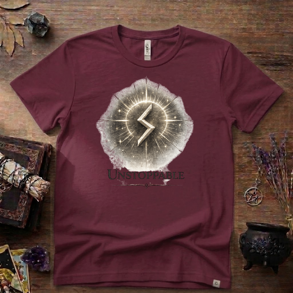 Sowilo Rune "Unstoppable" T-Shirt