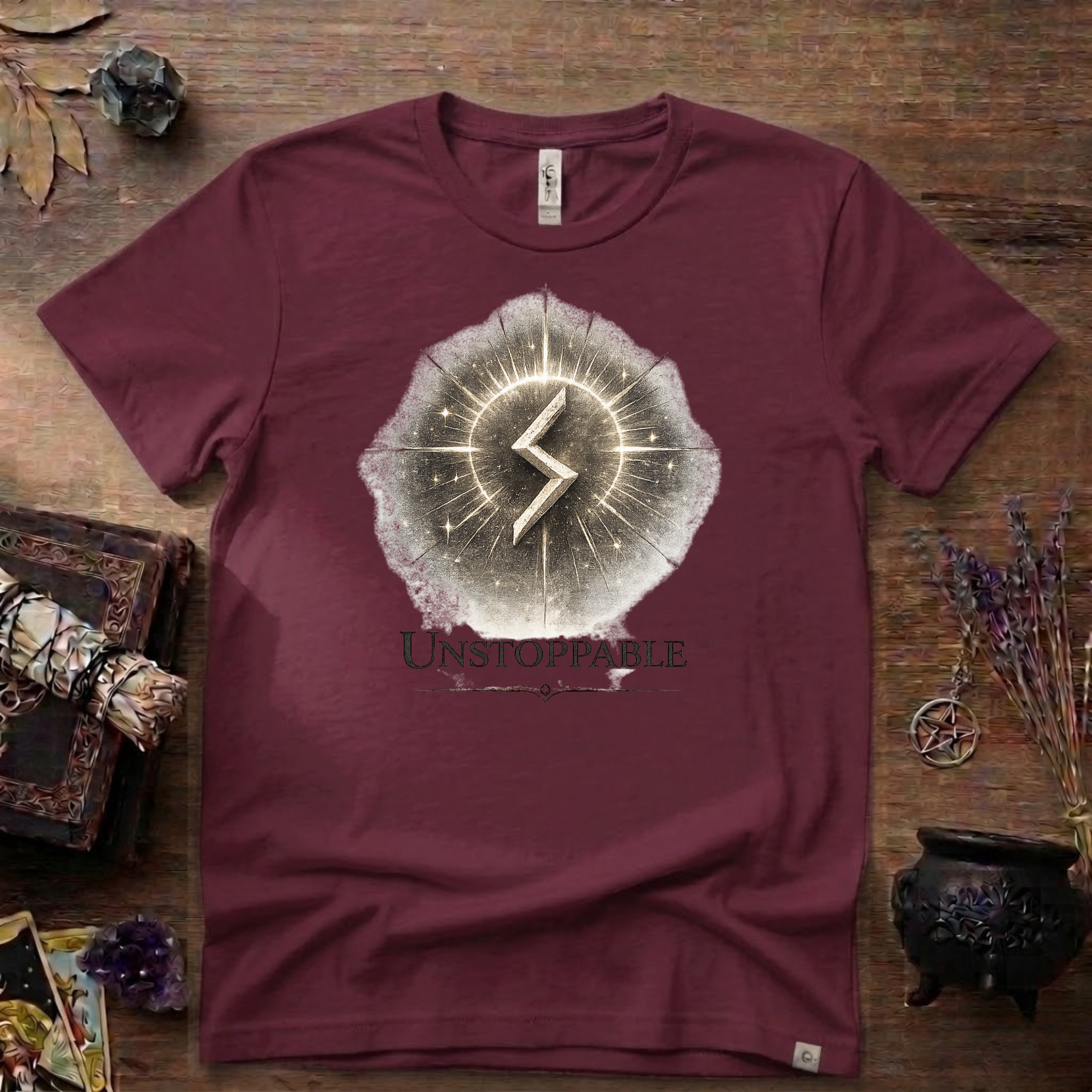 Sowilo Rune "Unstoppable" T-Shirt