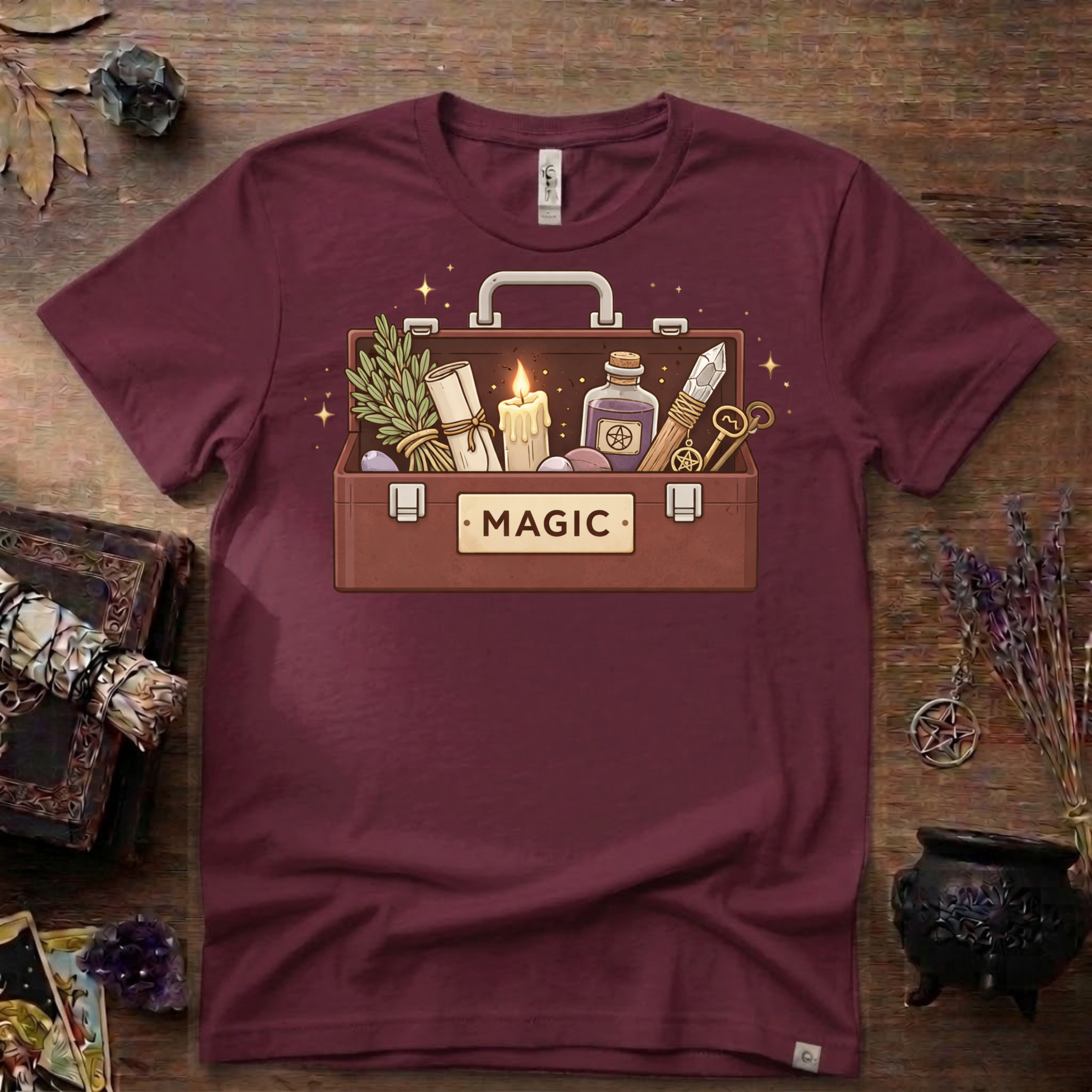 Witchy T-Shirt — "Magic Toolbox"