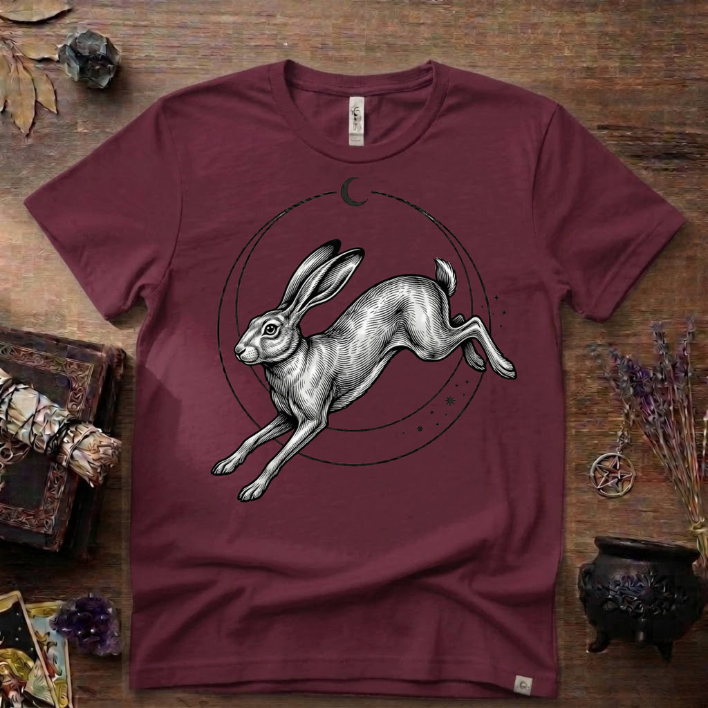 Rabbit Totem T-Shirt — Spiritual Animal Rabbit Tee for Nature Lovers