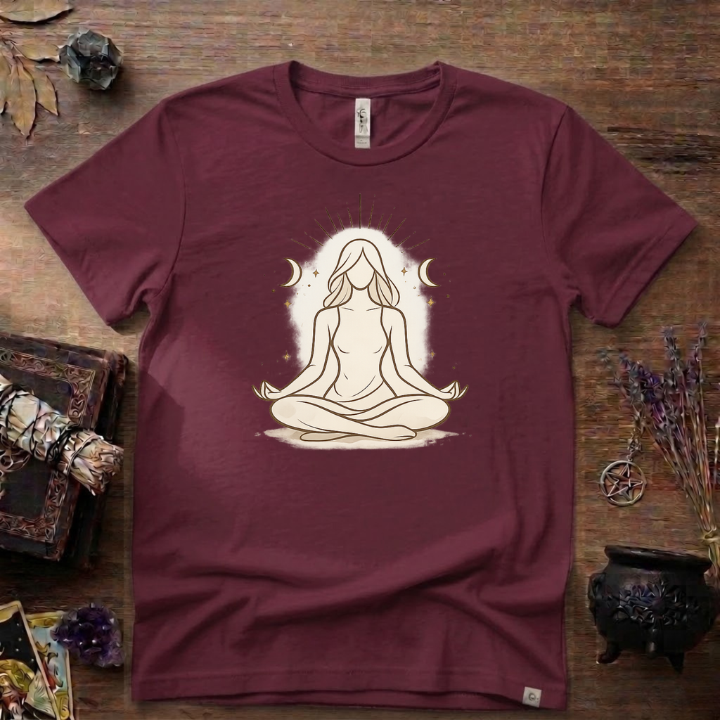 Witchy T-Shirt — "Meditation Witch"