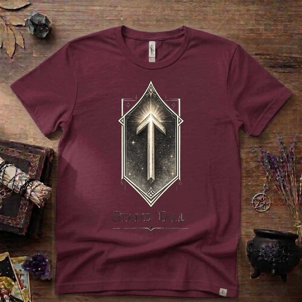 Tiwaz Rune 'Stand Tall' T-Shirt