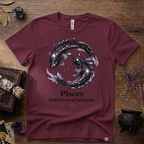 Pisces Zodiac T-Shirt — “Well of Course I'm Psychic” Horoscope Tee