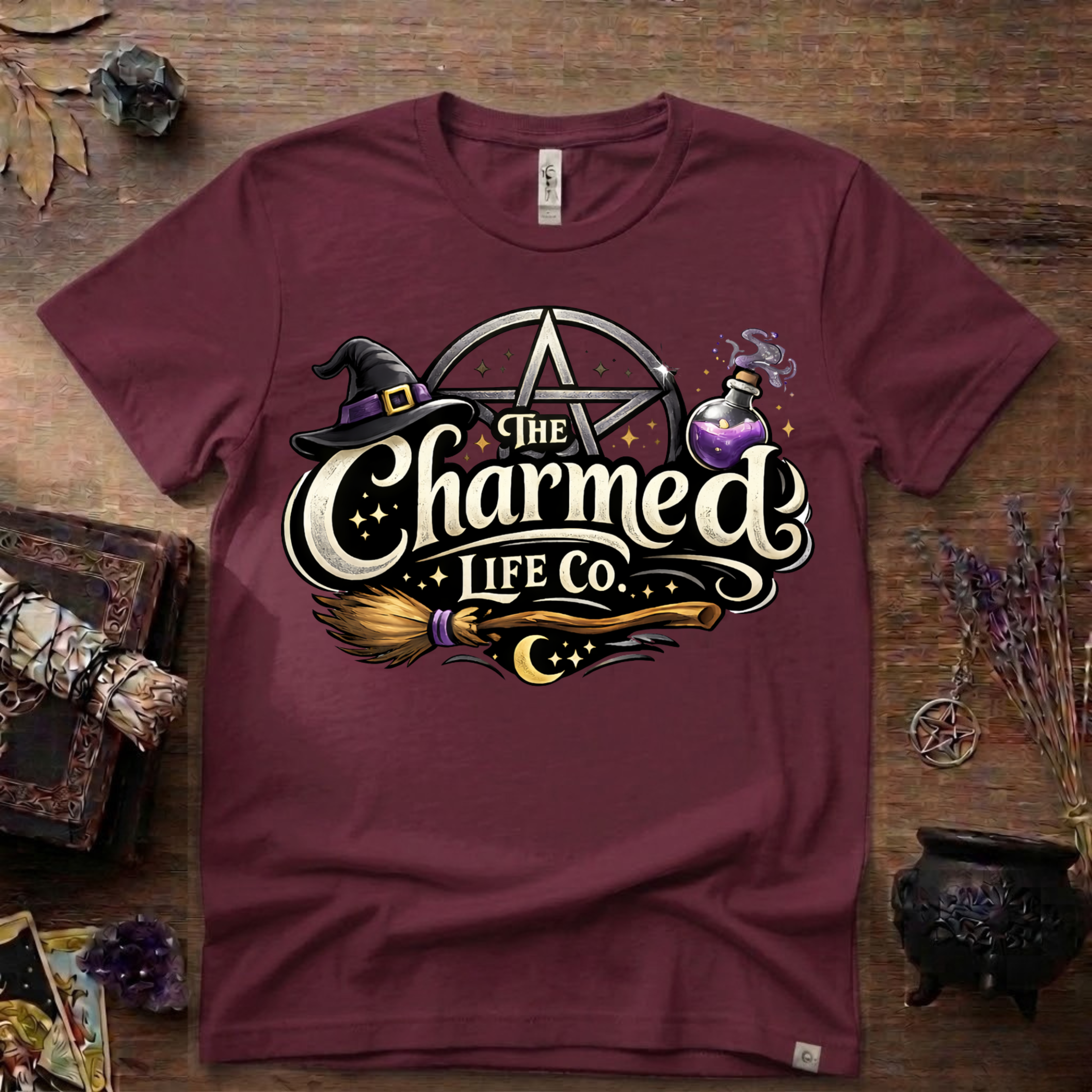 Witch Logo T-Shirt — The Charmed Life Co.