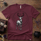 Stag Totem T-Shirt — Majestic Deer Graphic Tee