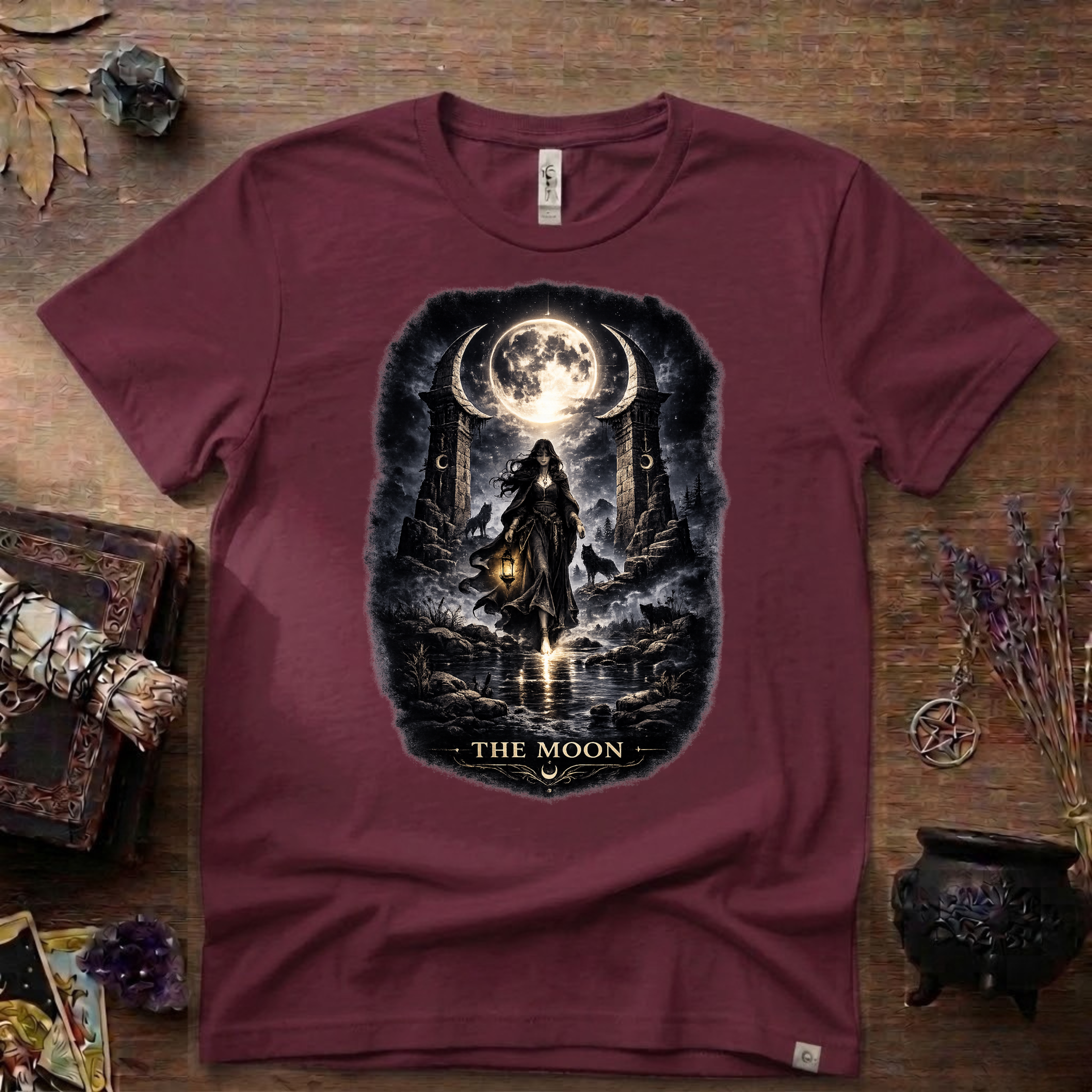 Tarot T-Shirt — The Moon