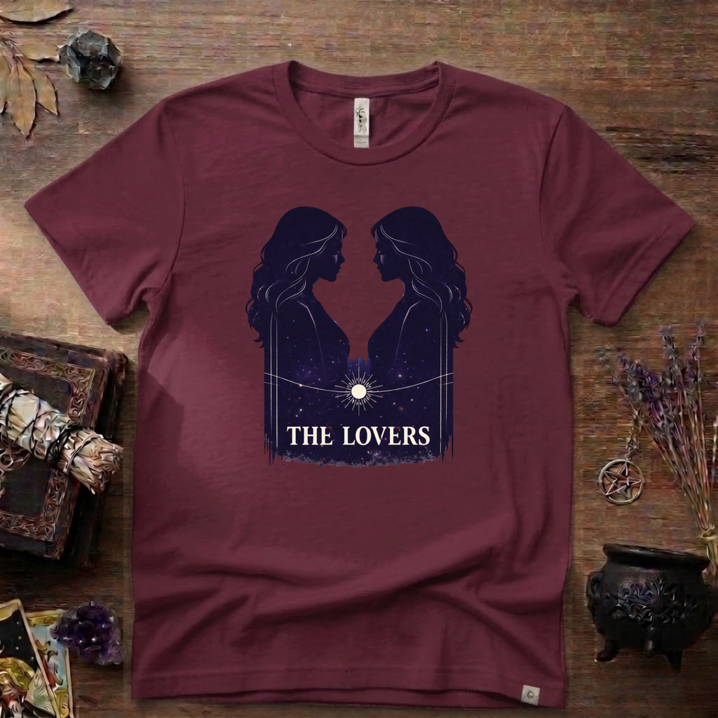 Tarot T-Shirt — The Lovers