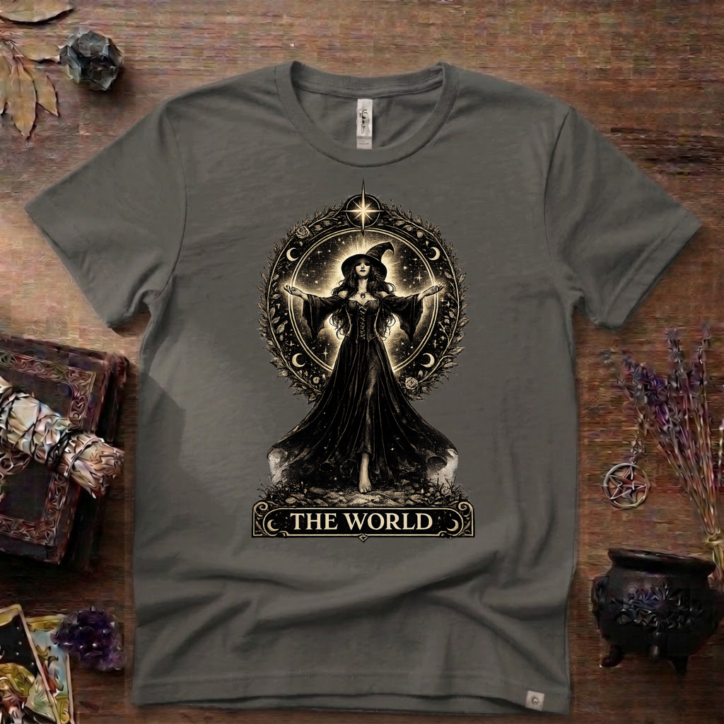 Tarot T-Shirt — The World