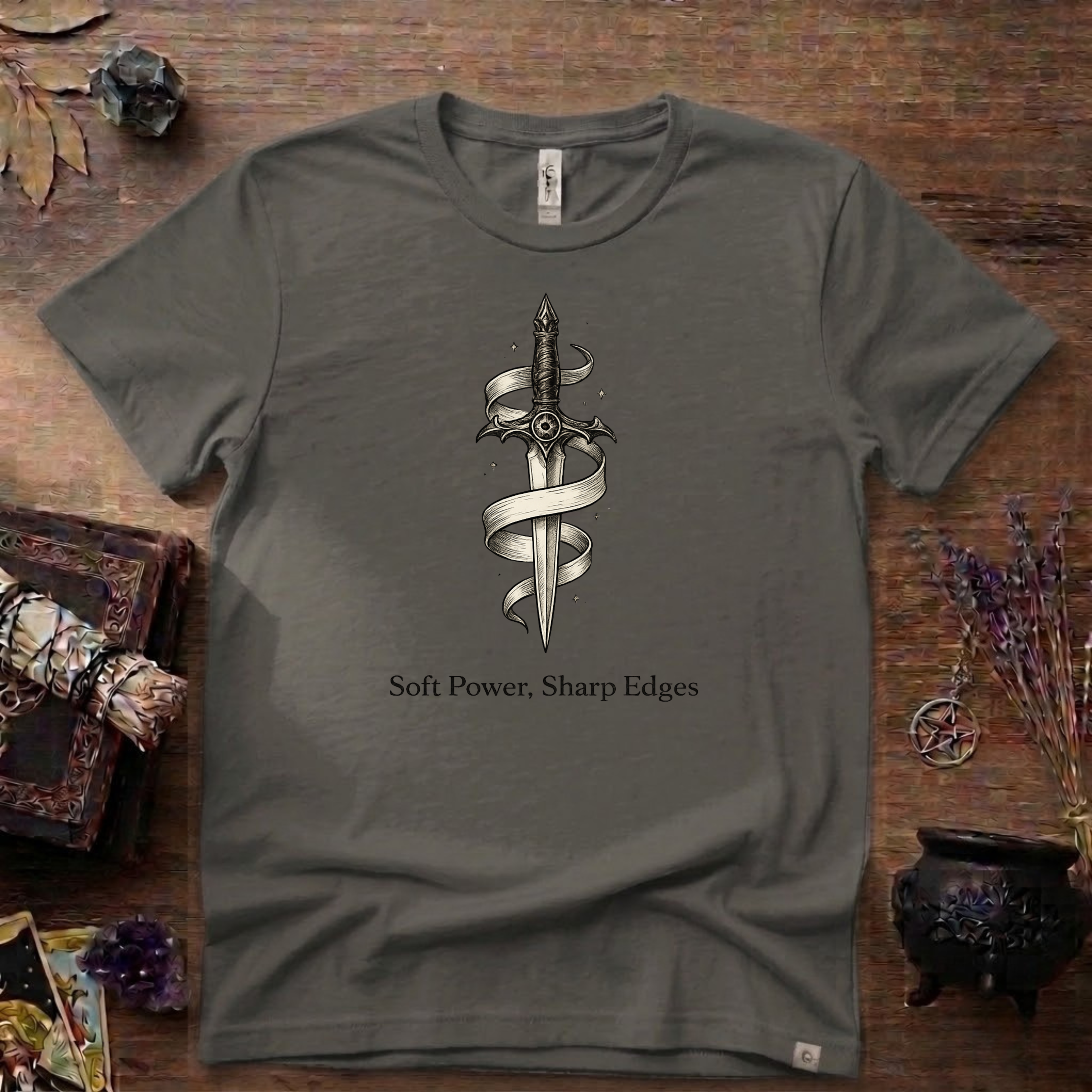 Witchy T-Shirt — Soft Power Sharp Edges