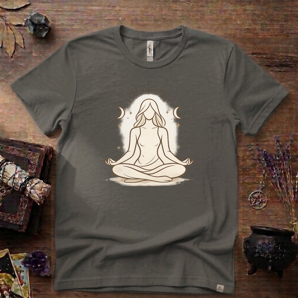 Witchy T-Shirt — "Meditation Witch"