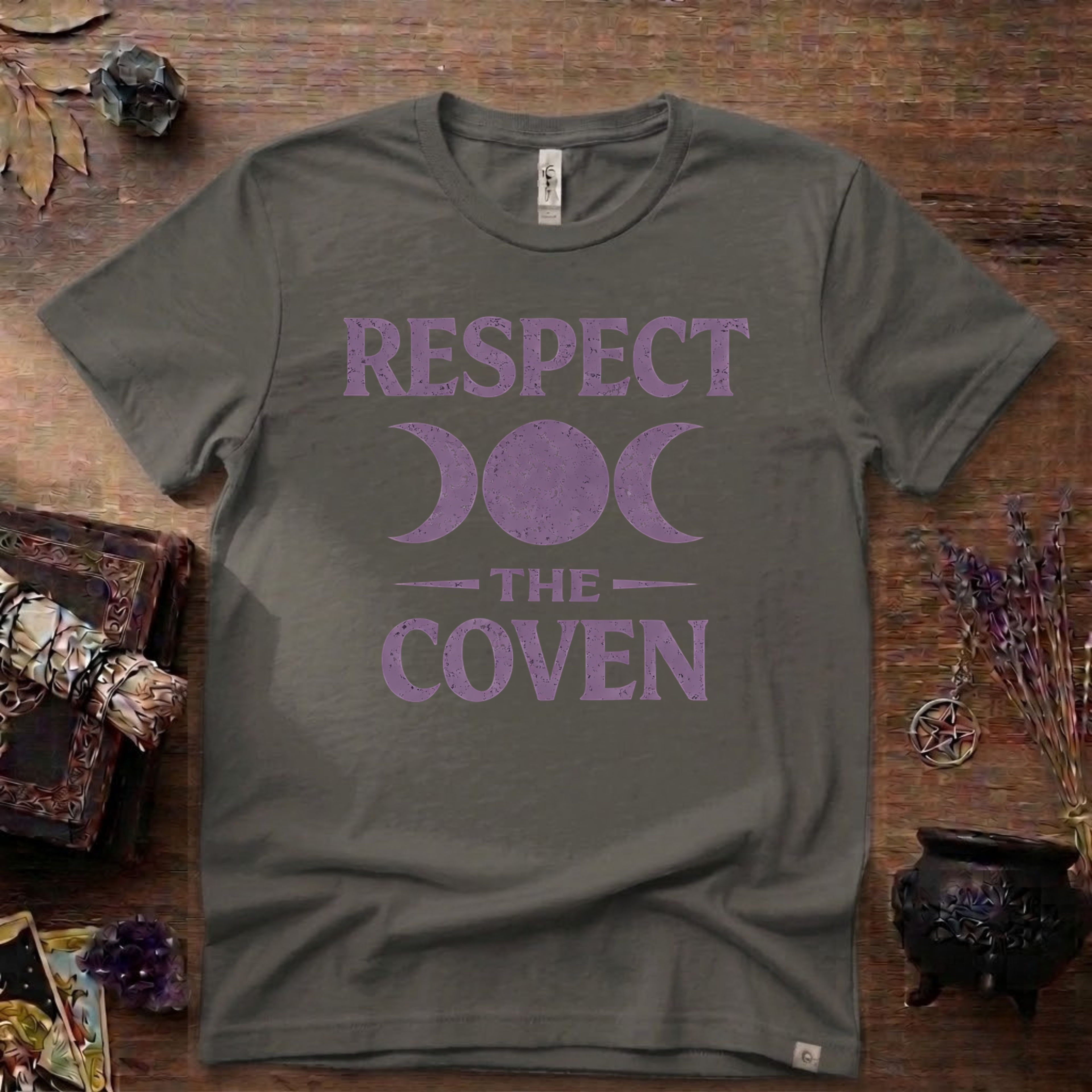 Witchy T-Shirt — "Respect the Coven"
