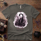 Scorpio 'Don't Test Me' T-Shirt — Bold Zodiac Tee for Scorpio Signs