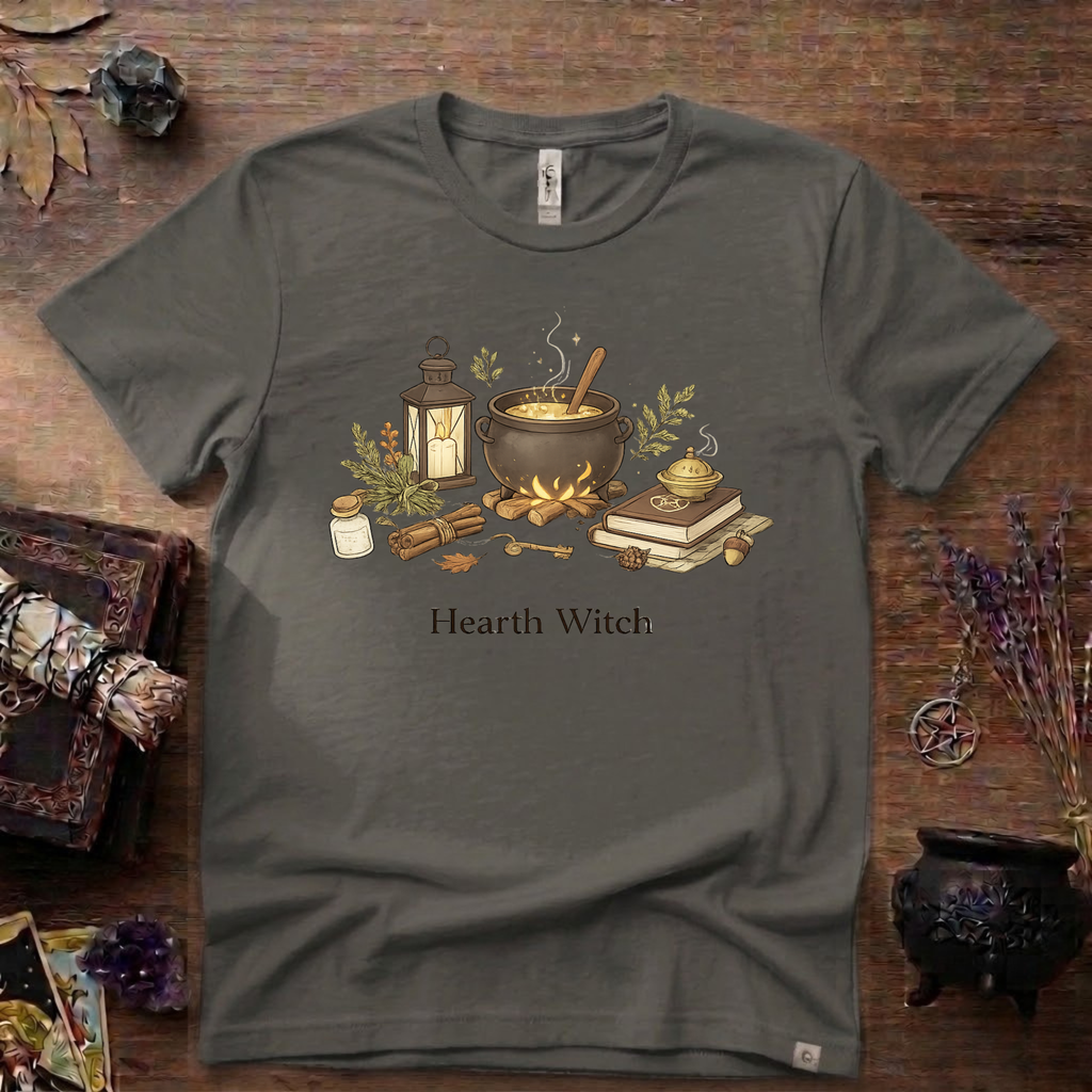 Hearth Witch T-Shirt — Witchy Magic Tee
