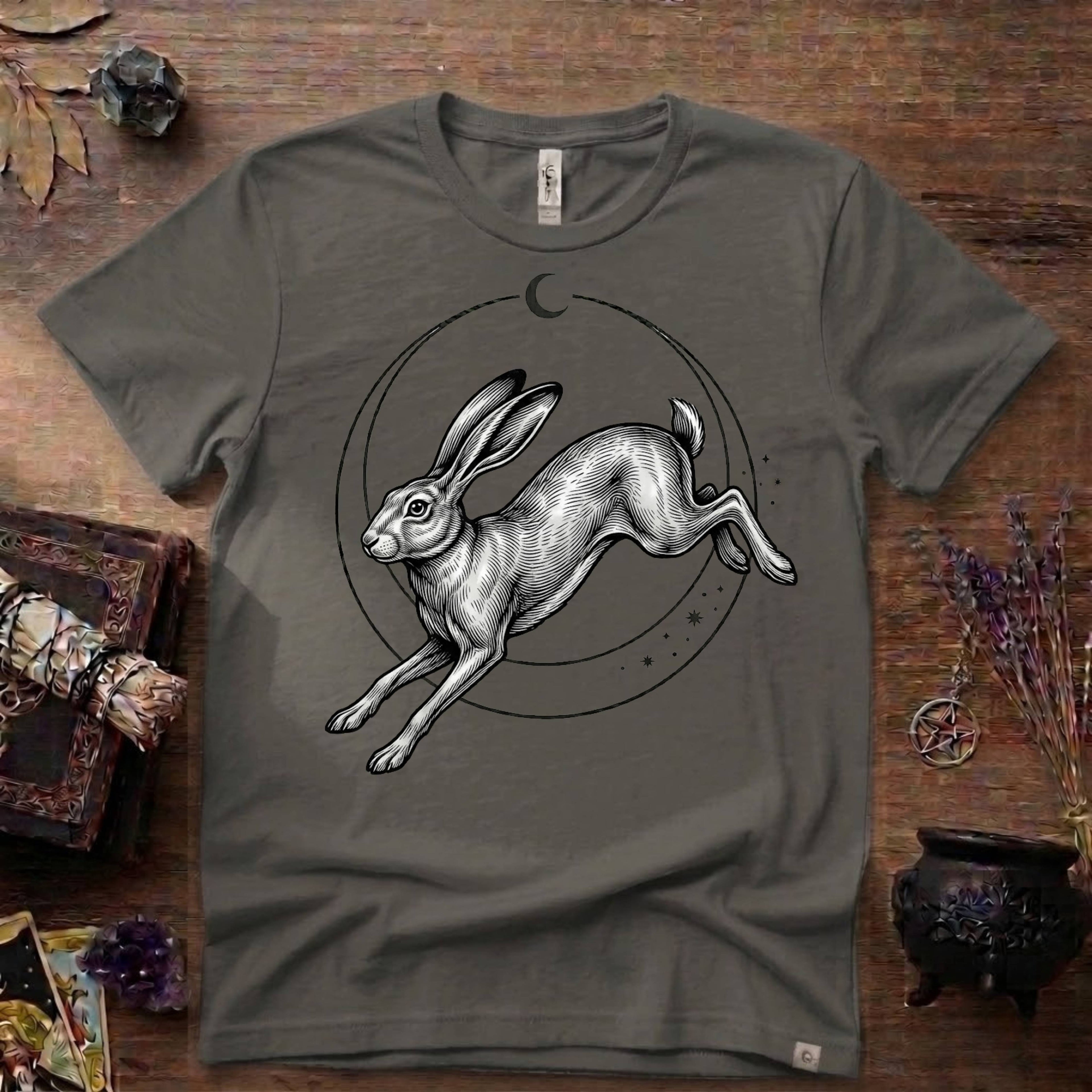 Rabbit Totem T-Shirt — Spiritual Animal Rabbit Tee for Nature Lovers