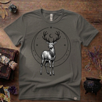 Stag Totem T-Shirt — Majestic Deer Graphic Tee