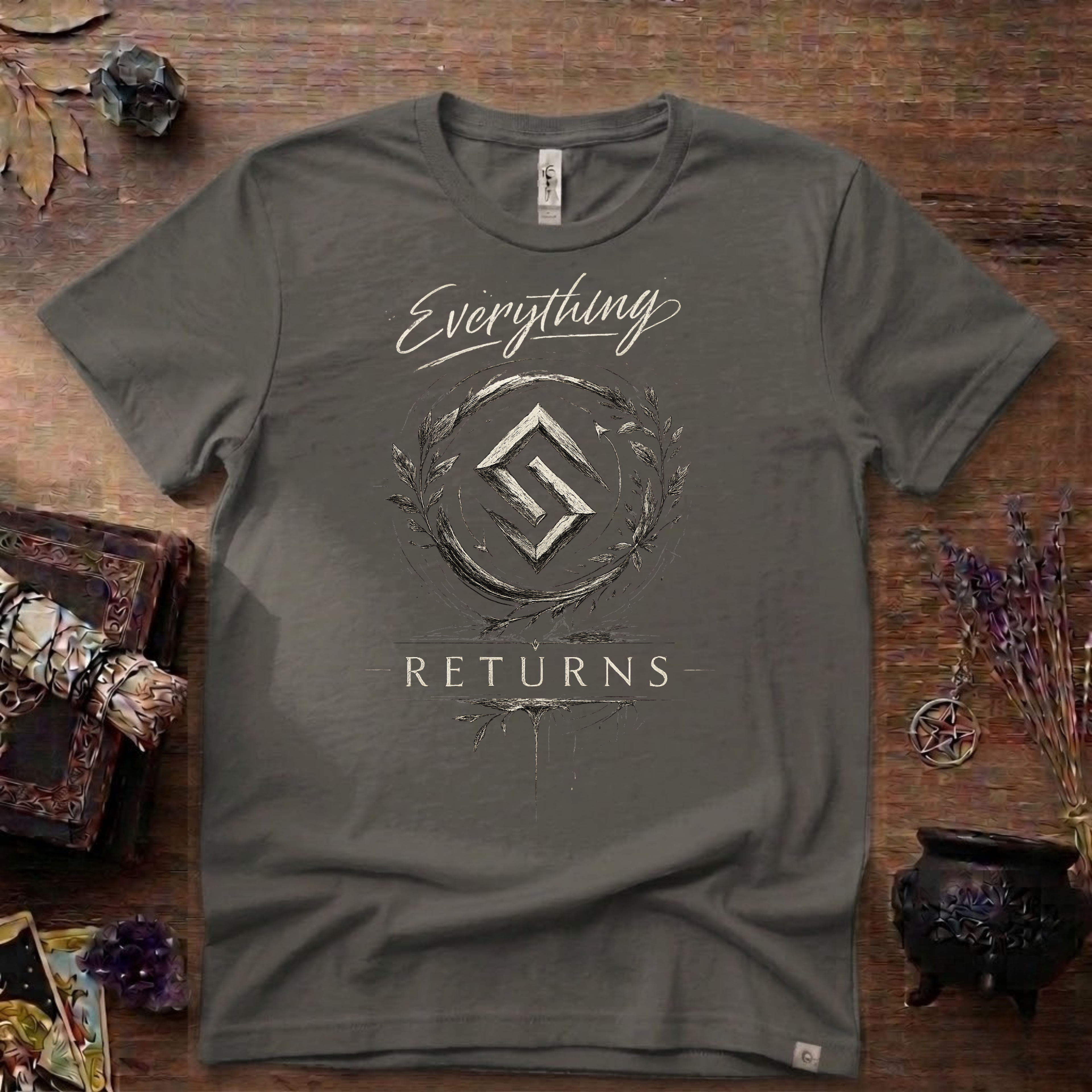 Jera Rune "Everything Returns" T-Shirt