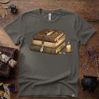 Witchy T-Shirt — "Light Reading" Occult Graphic Tee