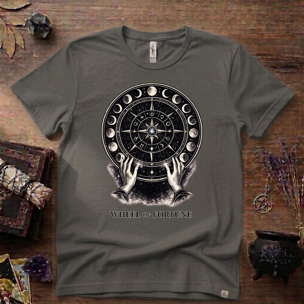 Tarot T-Shirt — The Wheel of Fortune