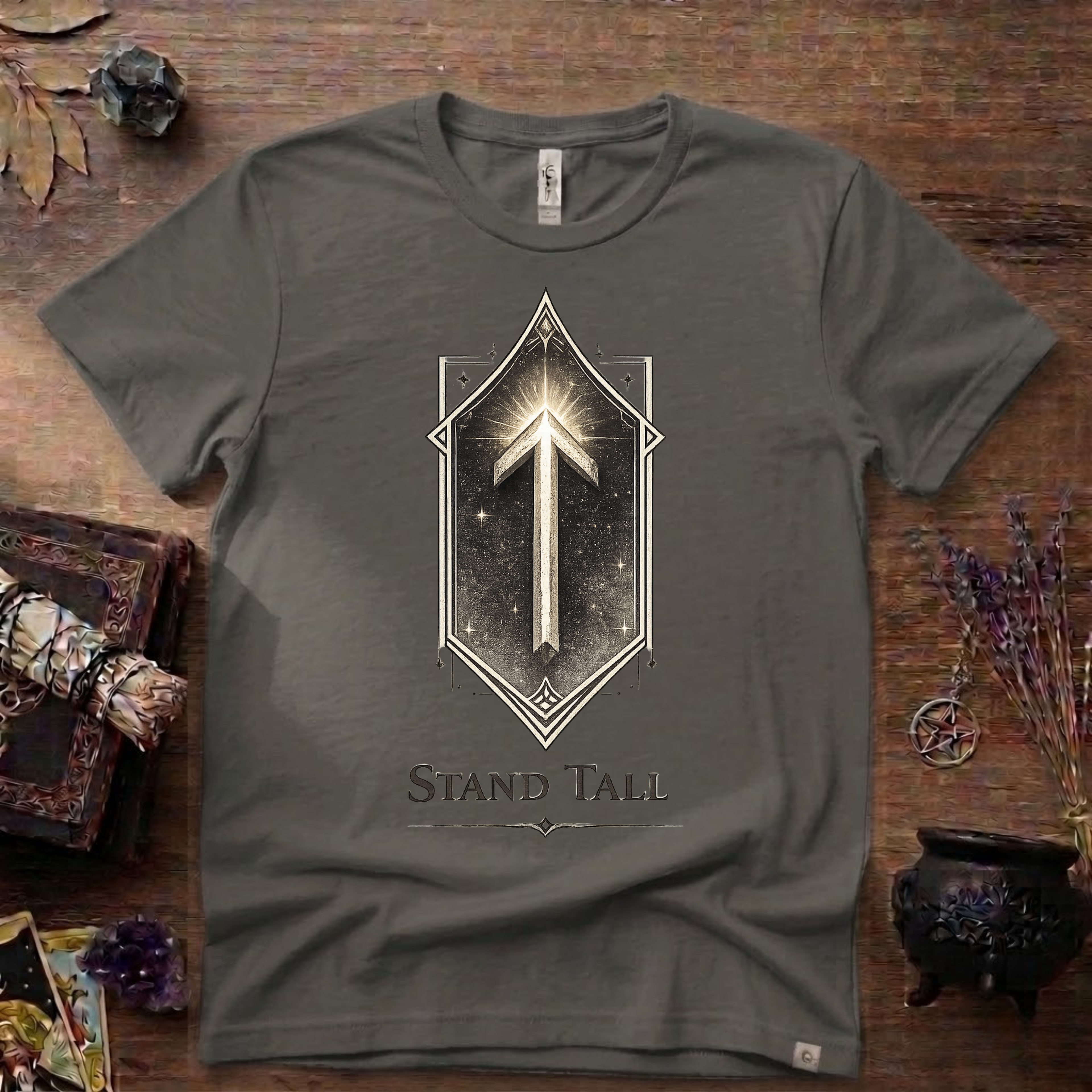Tiwaz Rune 'Stand Tall' T-Shirt