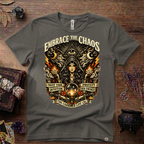 Witchy Tee "Embrace the Chaos" Graphic T-Shirt The Charmed Life Co. Logo