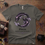 Pisces Zodiac T-Shirt — “Well of Course I'm Psychic” Horoscope Tee