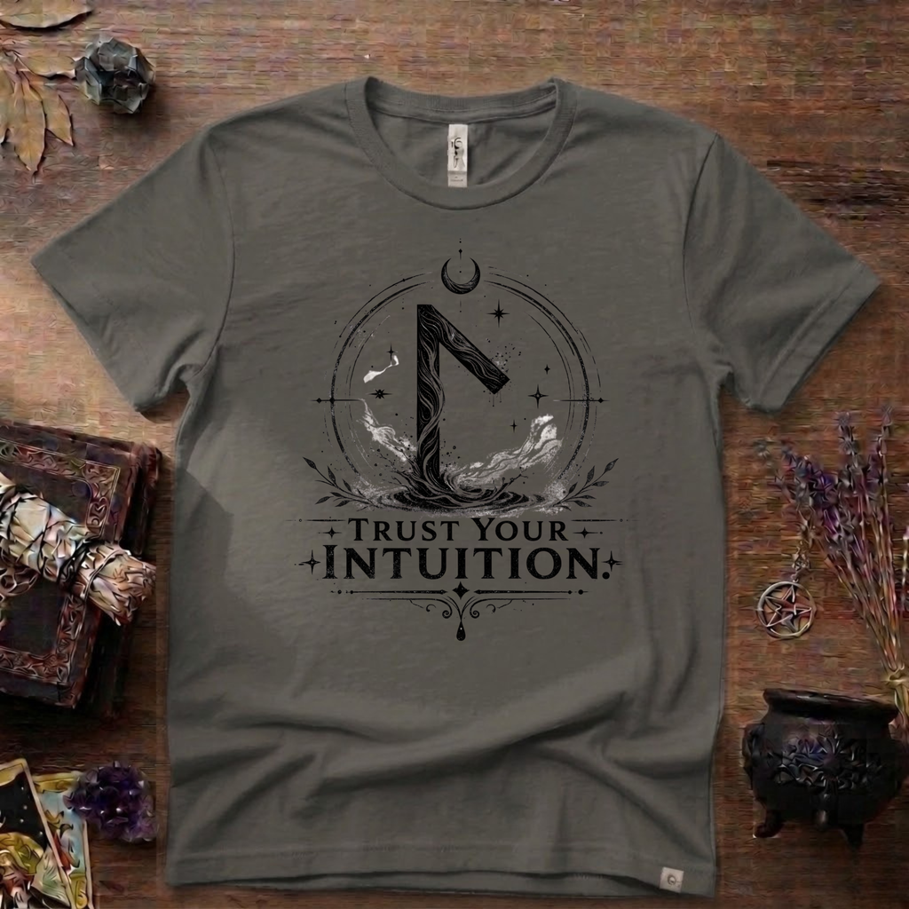 Laguz Rune "Trust Your Intuition" T-Shirt