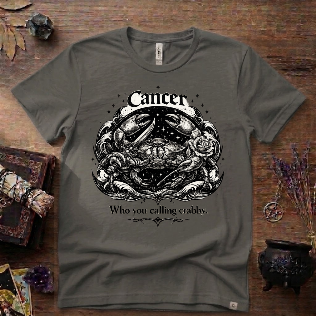 Cancer Zodiac 'Who You Callin' Crabby' T-Shirt