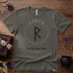 Raidho Rune 'On My Own Path' T-Shirt