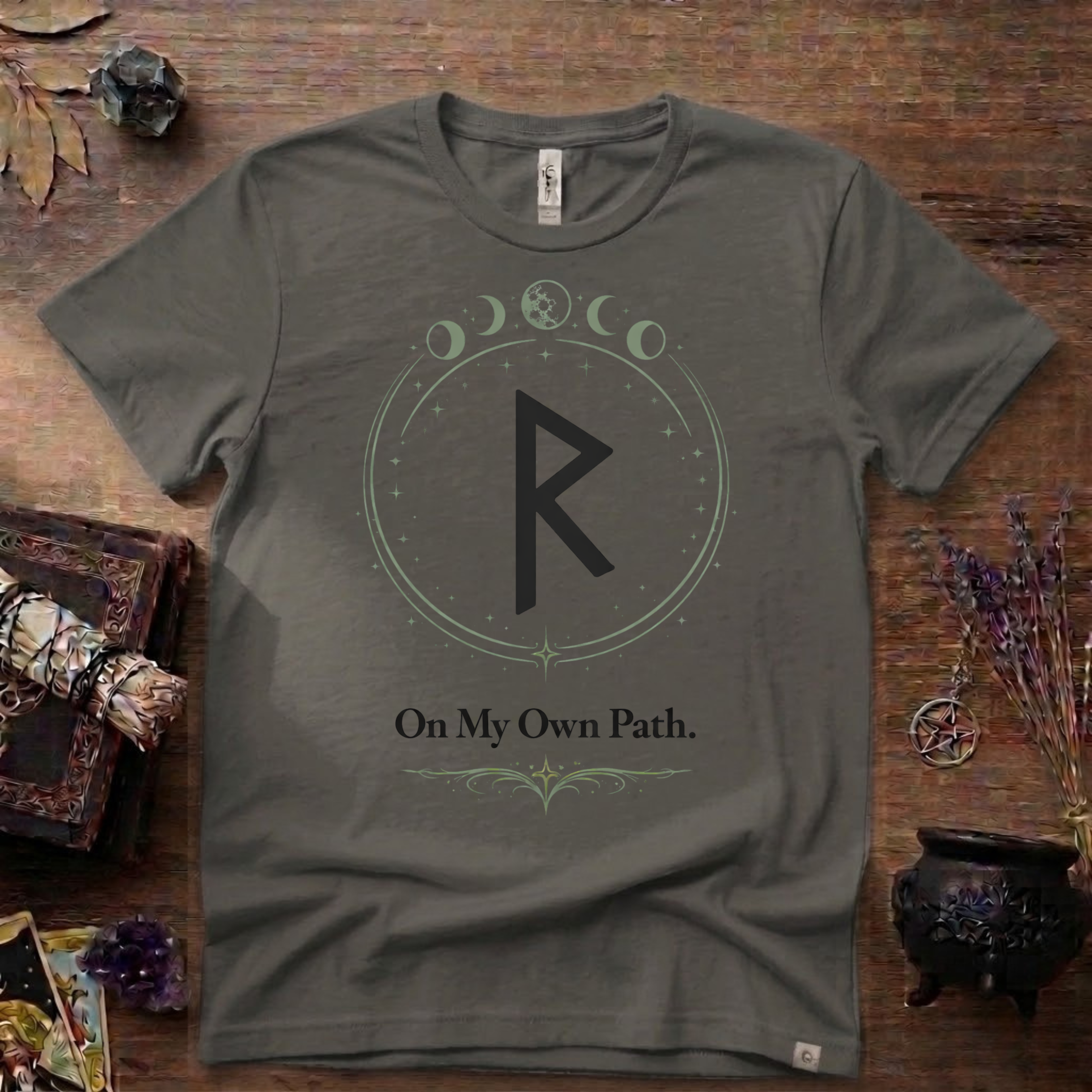 Raidho Rune 'On My Own Path' T-Shirt