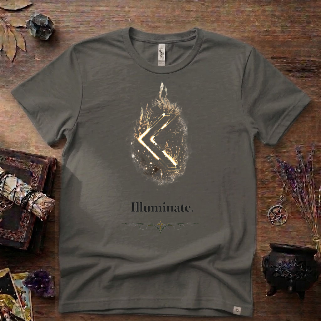Kenaz Rune 'Illuminate' T-Shirt