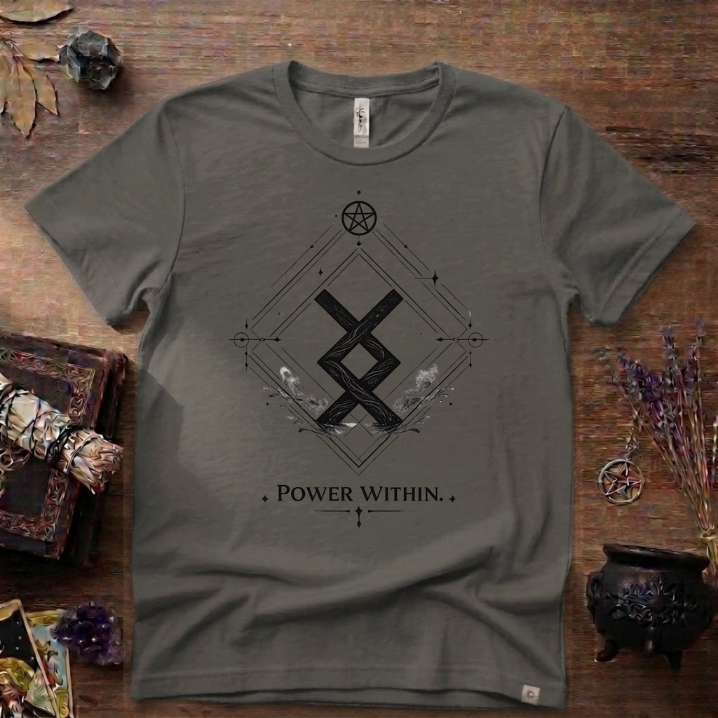 Ingwaz Rune 'Power Within' T‑Shirt