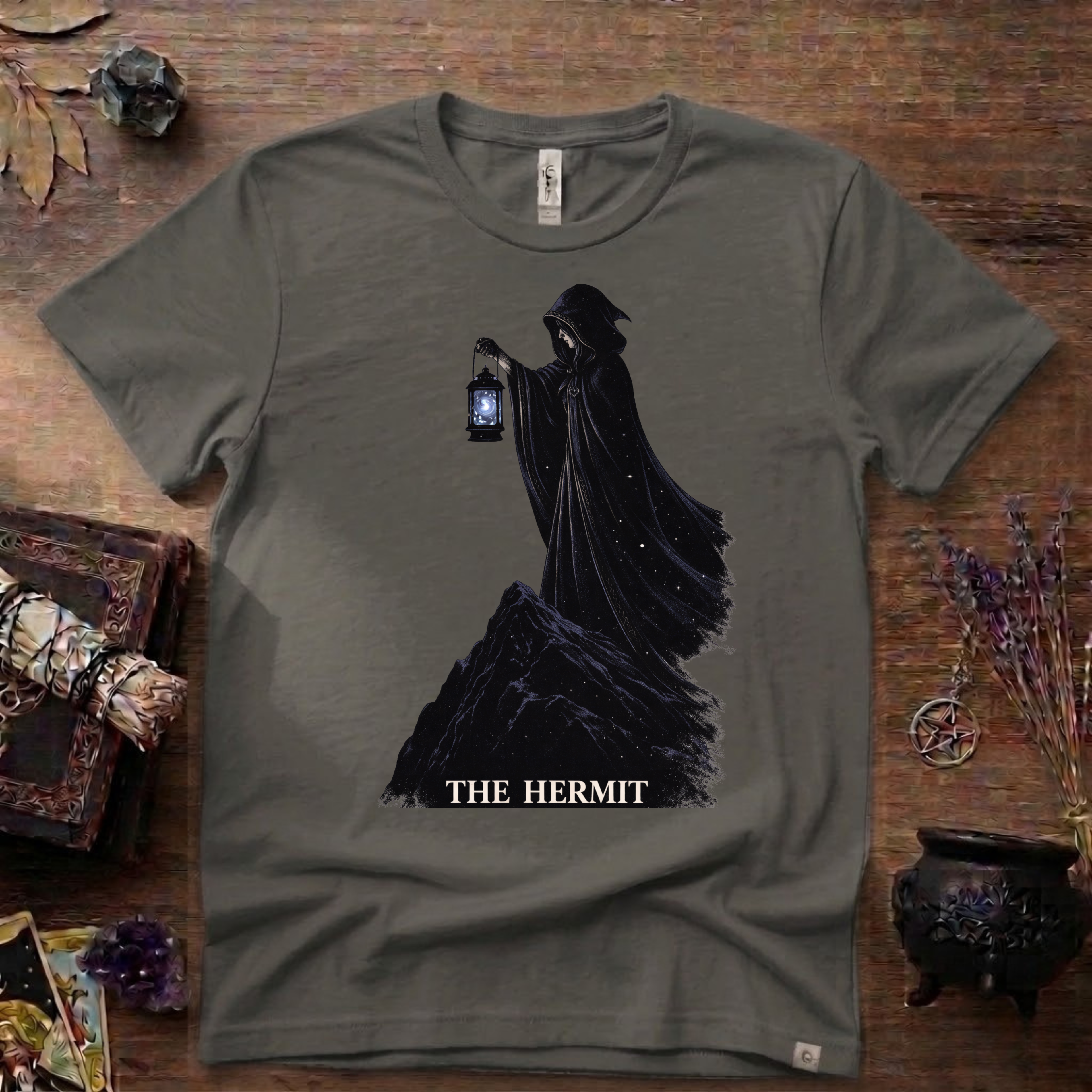 Tarot T-Shirt — The Hermit