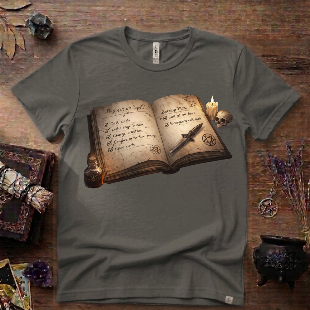 Witchy T-Shirt — Protection Spell