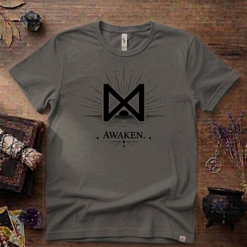 Dagaz Rune T-Shirt — "Awaken" Nordic Symbol Tee