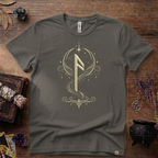 Ansuz Rune T-Shirt — Norse Rune Symbol Tee