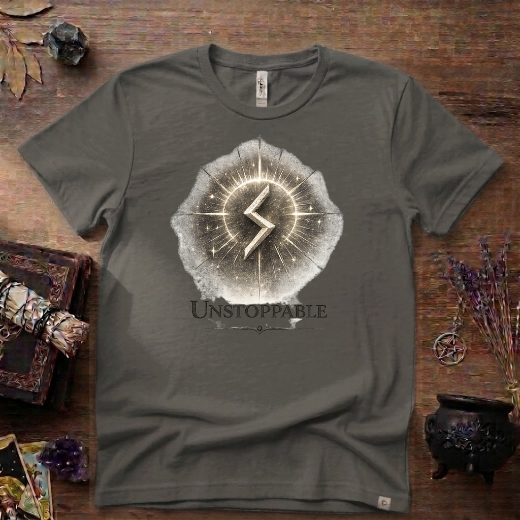 Sowilo Rune "Unstoppable" T-Shirt
