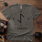 Eihwaz Rune 'I Endure' T-Shirt
