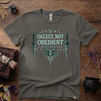 Witchy T-Shirt — "Occult Not Obedient"